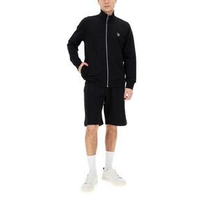 PS PAUL SMITH Zebra Track Shorts Men BLACK Pants